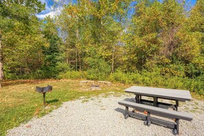 Outdoor dining - RV Site 3 of 4: Lot rental only; RVs not provided. (South Bloomingville)