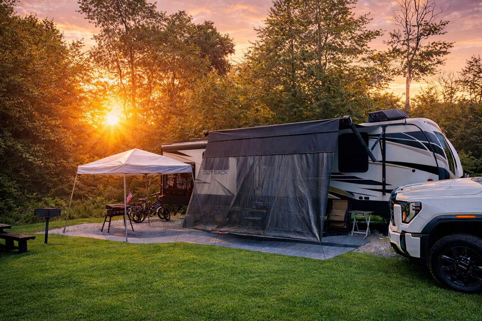 Terrein van de accommodatie