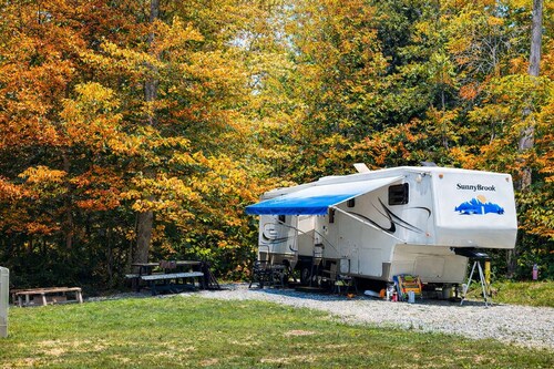 RV Site 3 at High Rock Hideaways: SITE RENTAL ONLY. We do not rent RV's/campers.