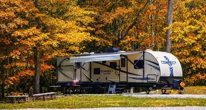 RV Site 4 of 4: Lot rental only; RVs not provided.