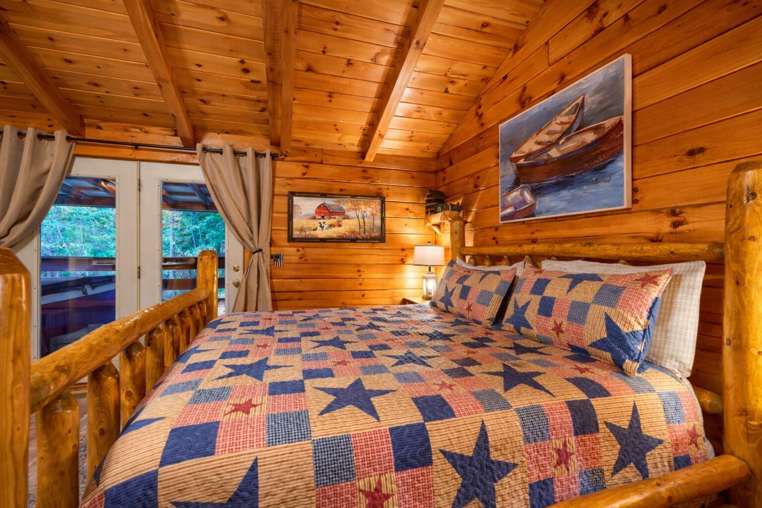 1 habitación y ropa de cama 