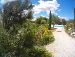 Vue sur le jardin