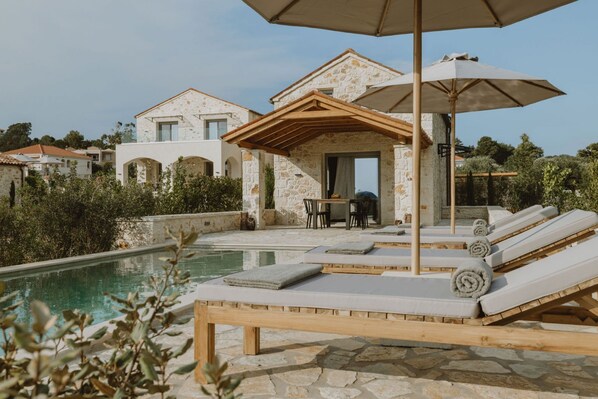 Blick von der Unterkunft