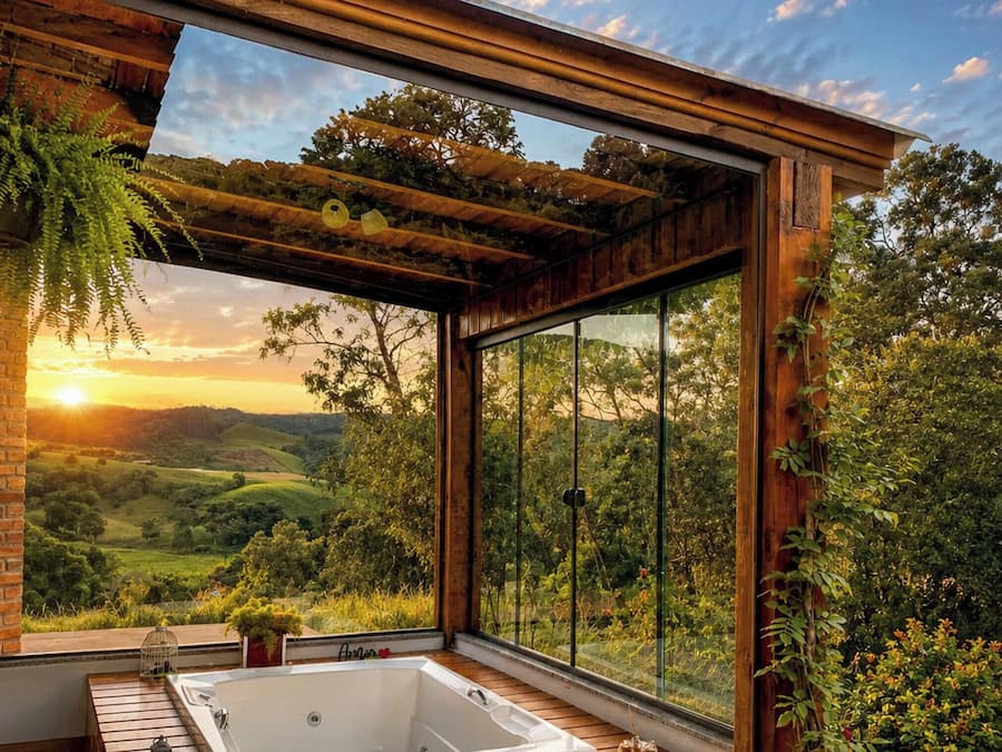 Chalé Caminho do Sol 1 - Jacuzzi e Bônus Culinário | Halaman properti