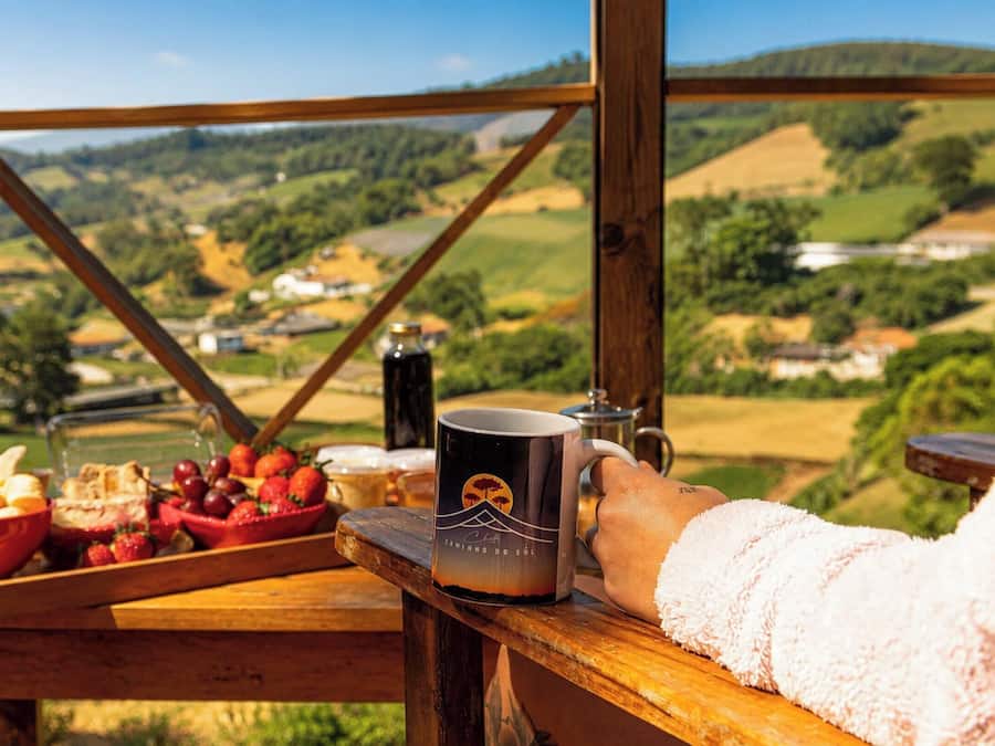 Chalé Caminho do Sol 2 - Jacuzzi e Bônus Culinário | Outdoor dining