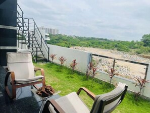 Property grounds - Luxury Duplex - Rooftop Lawn, Hill View, Fire Camp (Hyderabad)