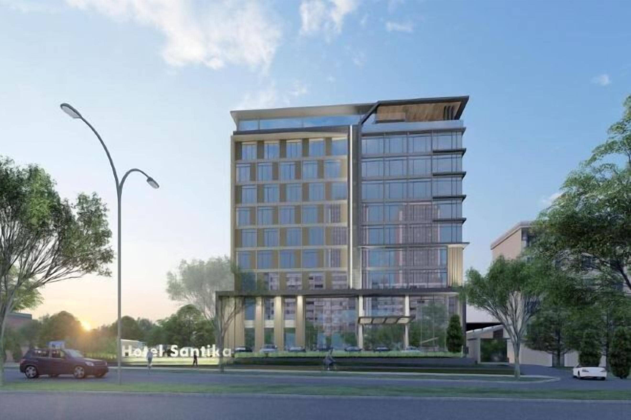 المنشأة من الخارج