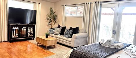 1 bedroom, iron/ironing board, free WiFi, bed sheets