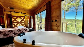 Presidential-Ferienhütte | Badezimmer | Haartrockner, Handtücher, Seife, Toilettenpapier
