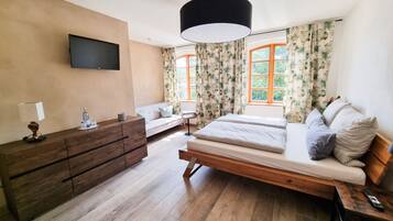 1 Schlafzimmer, kostenloses WLAN, Bettwäsche