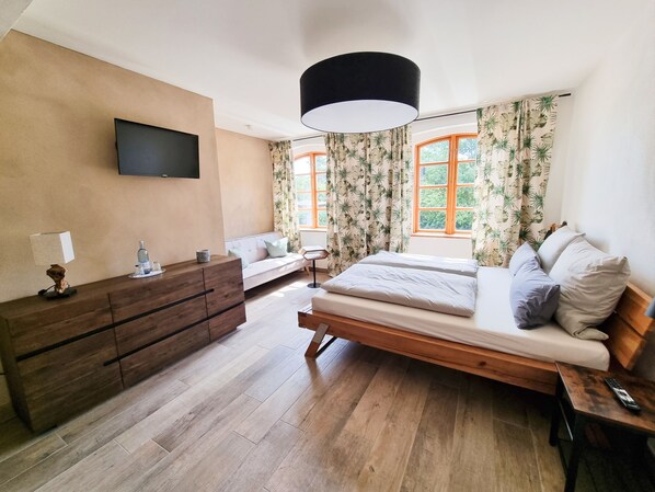 1 Schlafzimmer, kostenloses WLAN, Bettwäsche