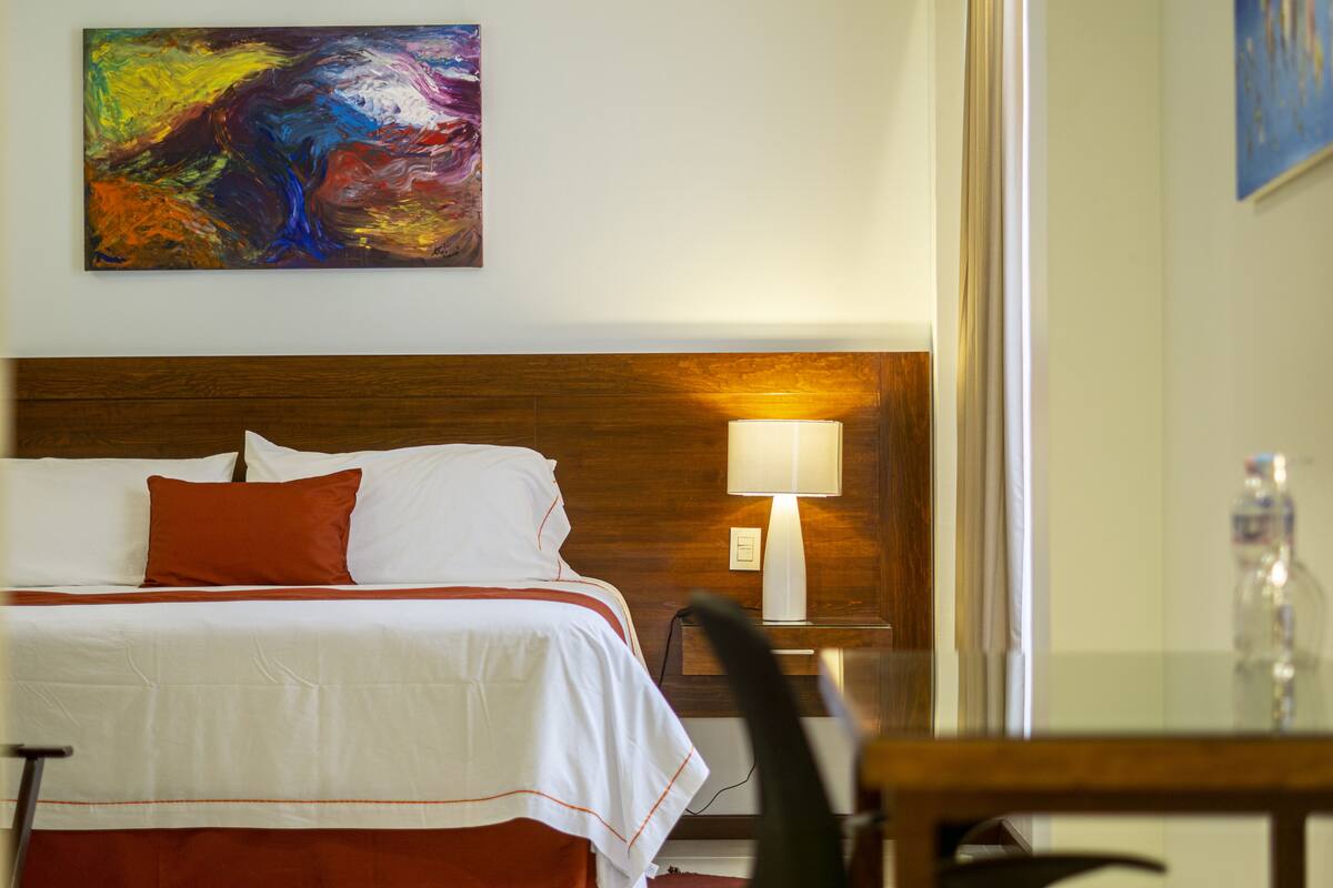 Habitación superior | Sábanas de algodón egipcio y ropa de cama de alta calidad