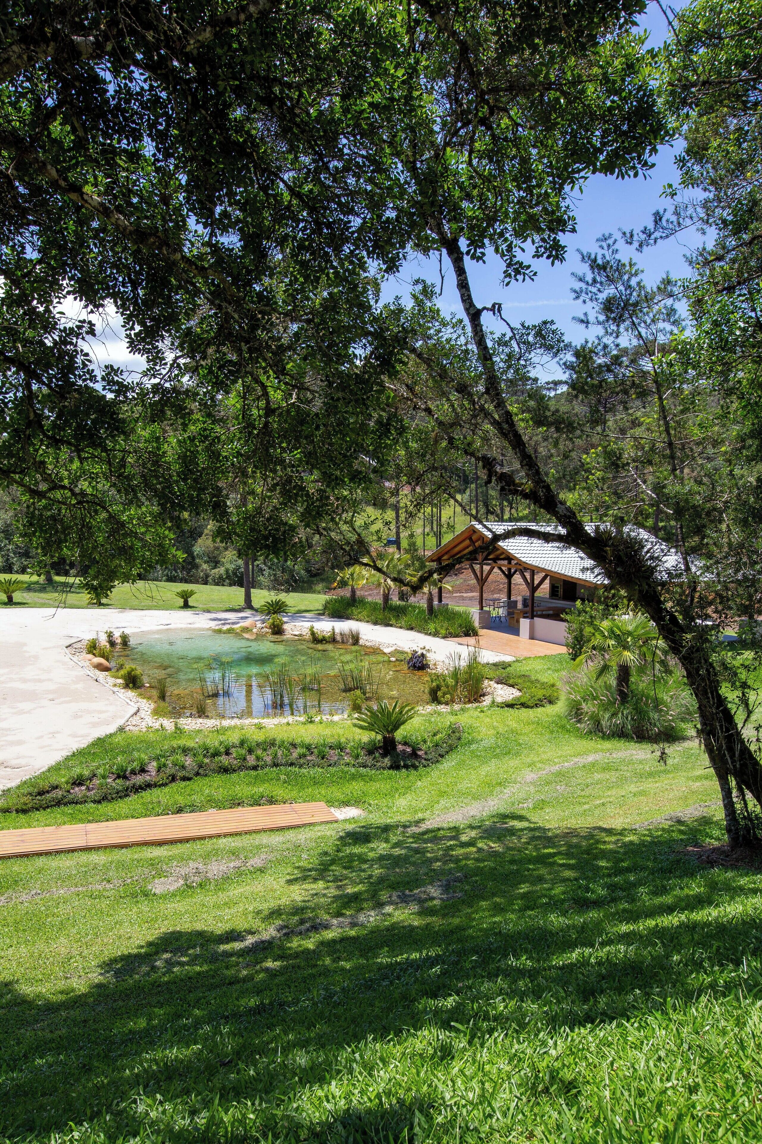 Vue depuis l’hébergement