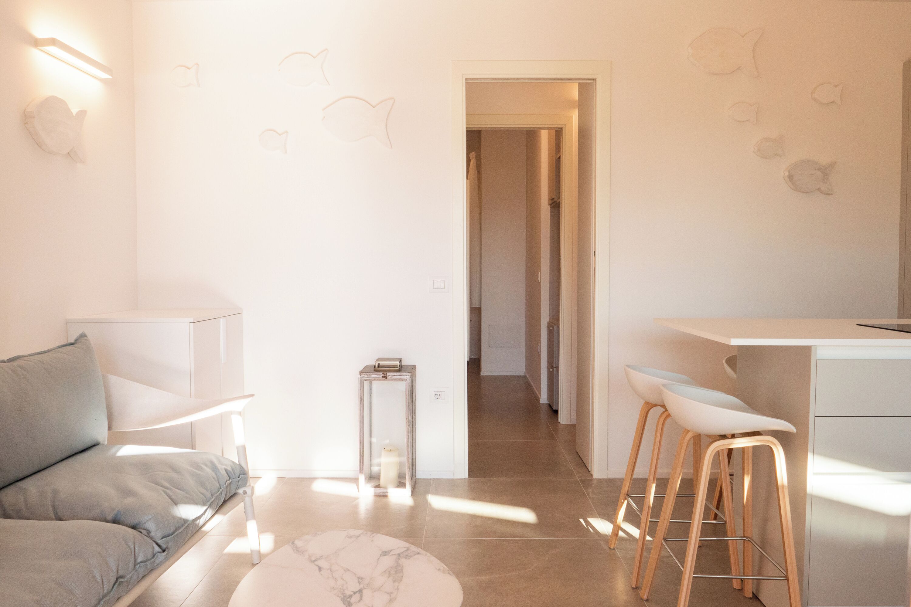 Familienhaus, Mehrere Schlafzimmer, 2 Bäder (Villa Valentina 250m From The Beach) | Wohnbereich