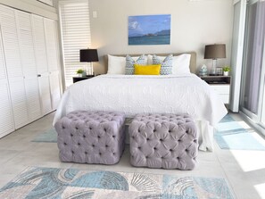 2 bedrooms, desk, iron/ironing board, WiFi