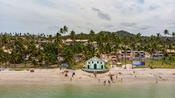 Beach nearby, white sand