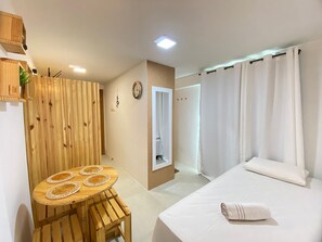 Studio | 1 Schlafzimmer, kostenloses WLAN, Bettwäsche