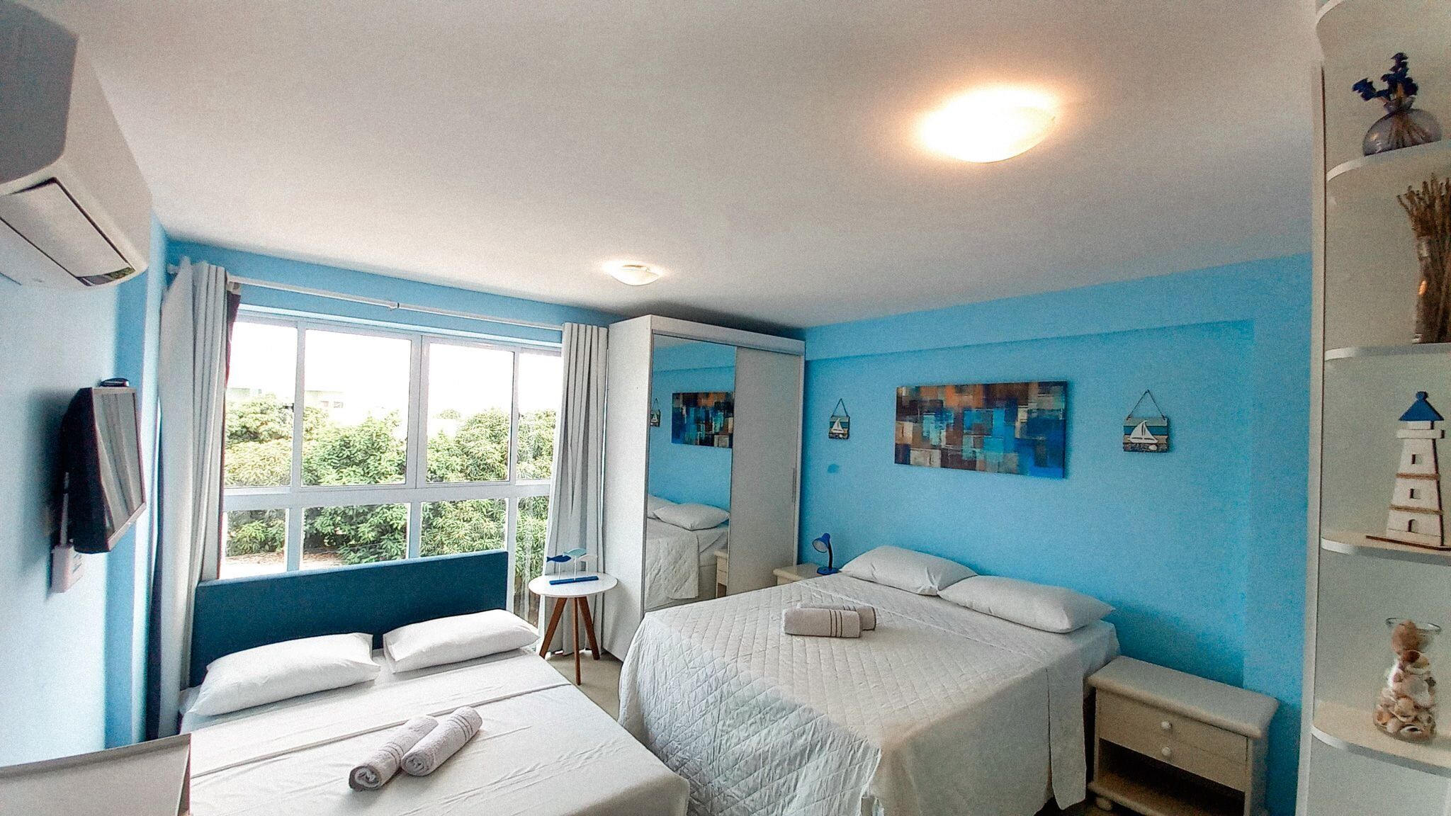 Estudio | 1 habitación, wifi gratis y ropa de cama 