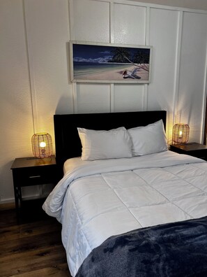 2 Schlafzimmer, Reisekinderbett, kostenloses WLAN, Bettwäsche