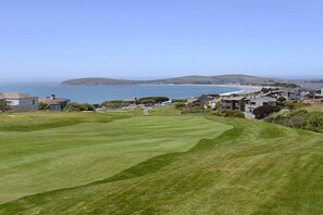 Golf - Pacific Gem - Amazing views down the 1st fairway out to the Pacific. (Bodega Bay)