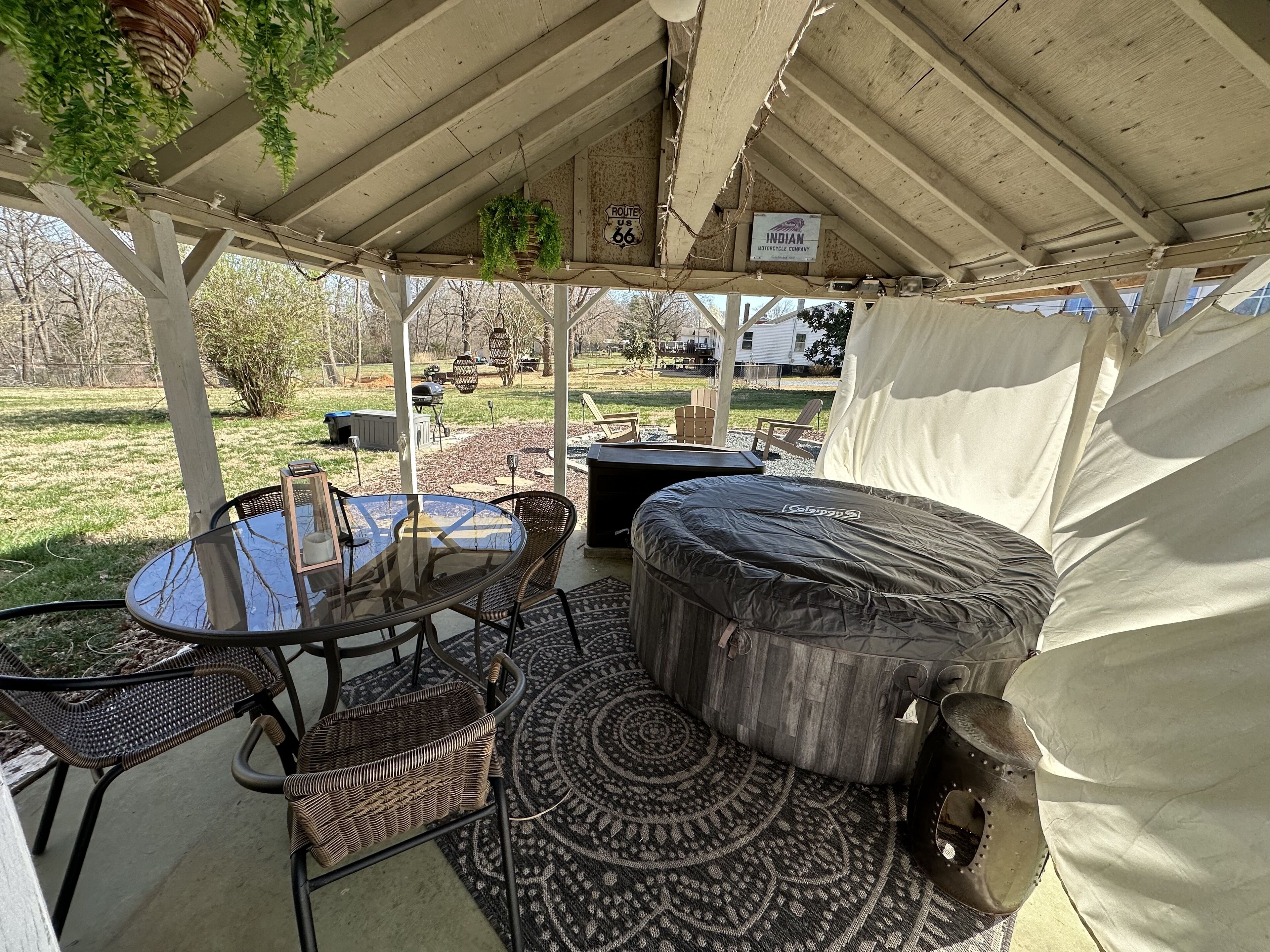 Udendørs spisemuligheder