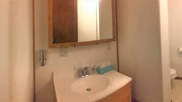 Douche, serviettes fournies