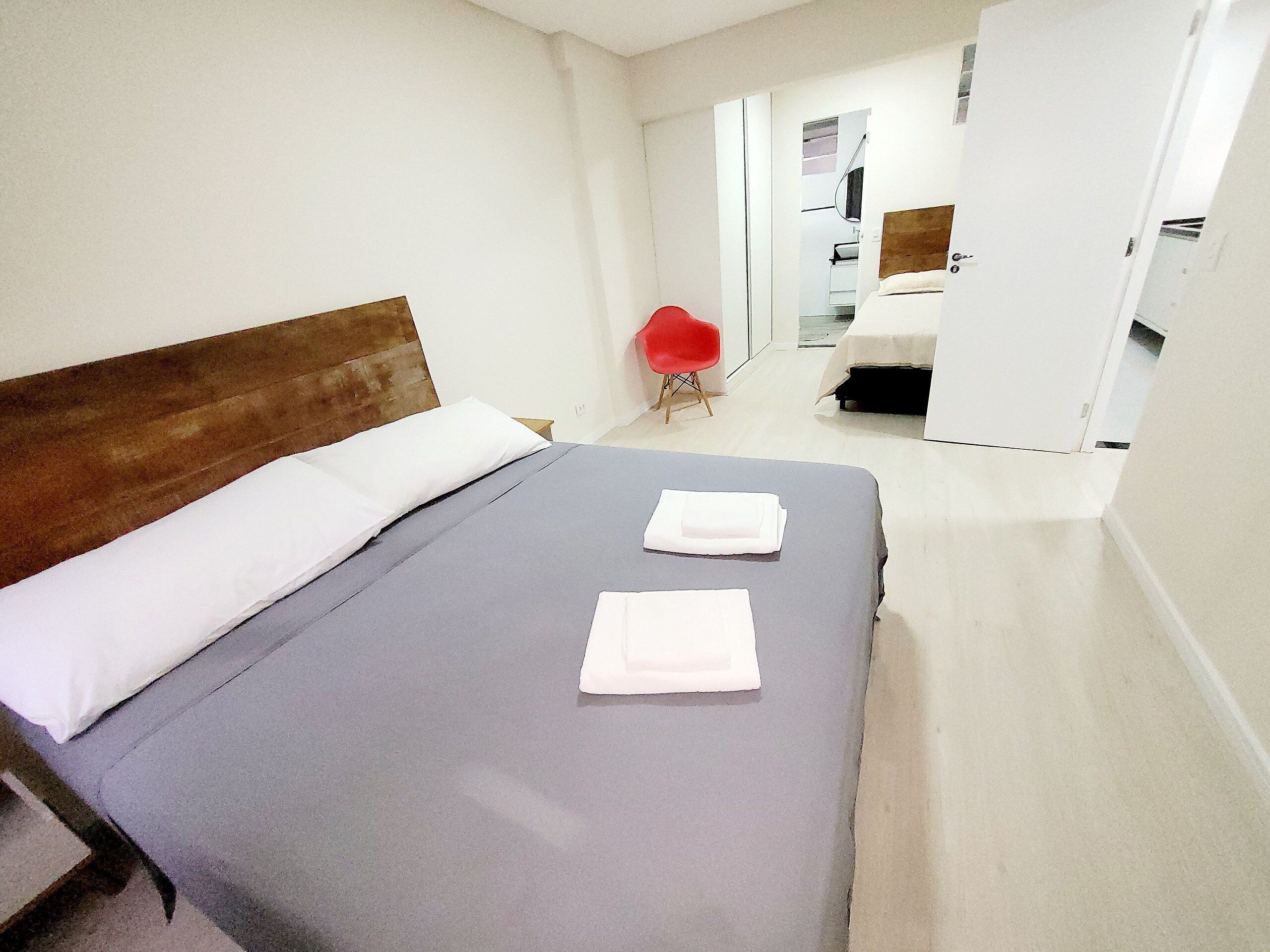 Apartamento básico | Escritorio, tabla de planchar con plancha, wifi gratis