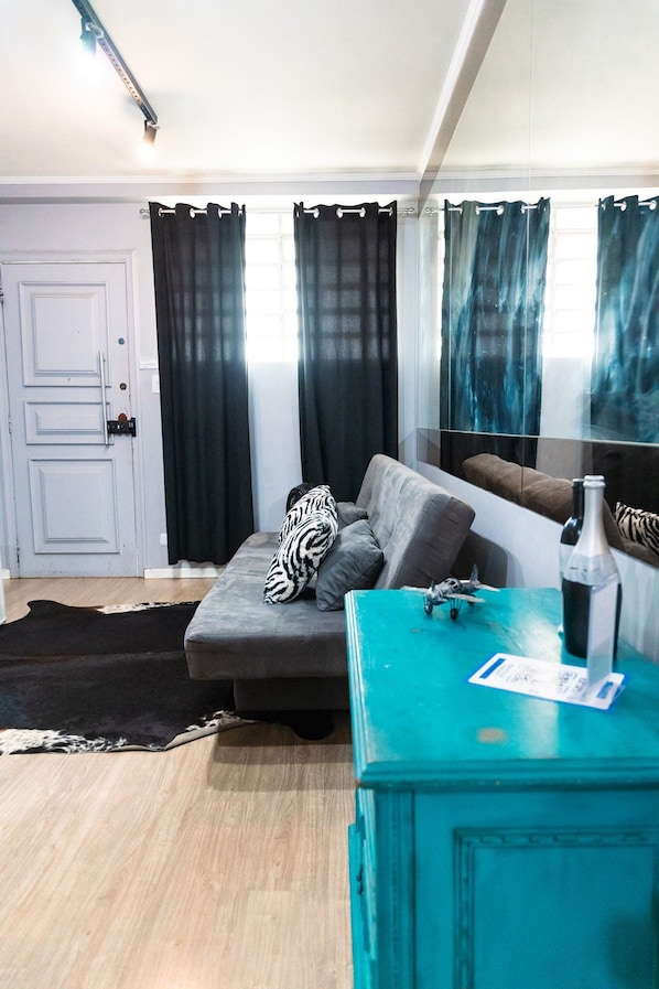 Apartamento empresarial | Área de estar