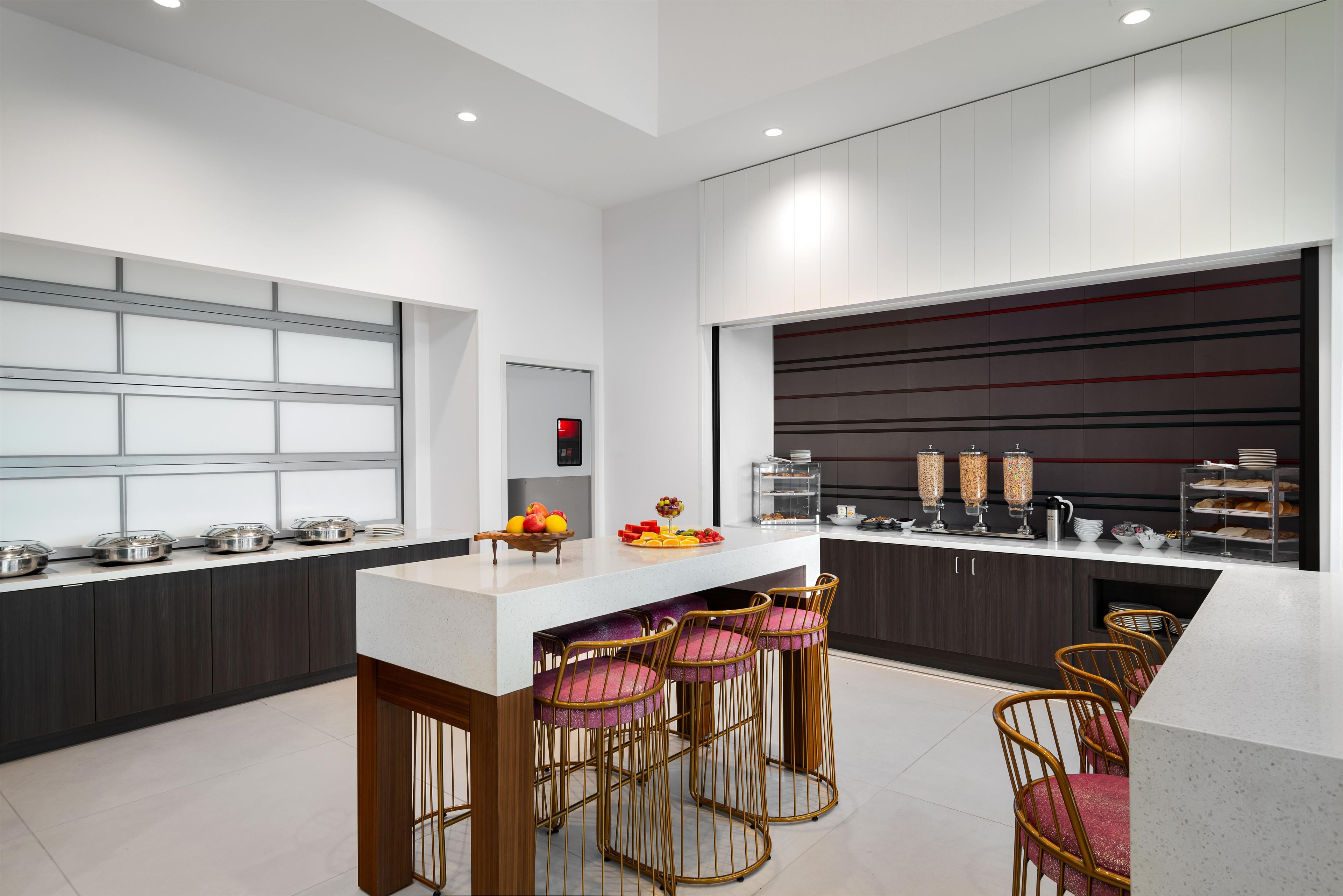 Breakfast area