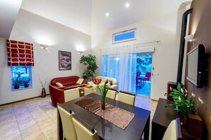 Villa (2 Bedrooms) | Living area | 102-cm TV with cable channels - Hedera Estate, Villa Hedera XIV (Dubrovnik)