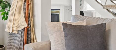 Smart TV, chimenea