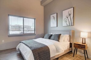 2 bedrooms, iron/ironing board, travel crib, WiFi
