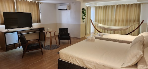 Junior Room | In-room safe, individually decorated, desk, laptop workspace