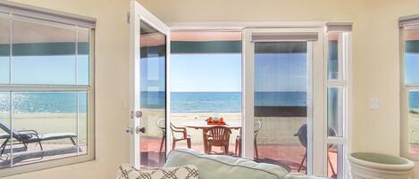 TV, caminetto, libri