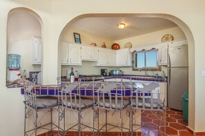 Fridge, microwave, oven, stovetop - LItalien Oceanfront Home at Playa Dorada (Puerto Peñasco)