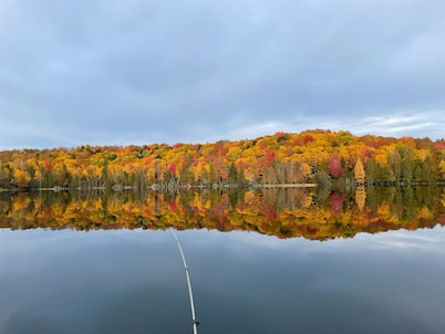 Your own private lake with lodge! Sleeps 24 people. Lots of parking.