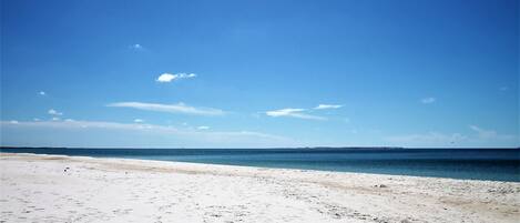 Una spiaggia nelle vicinanze