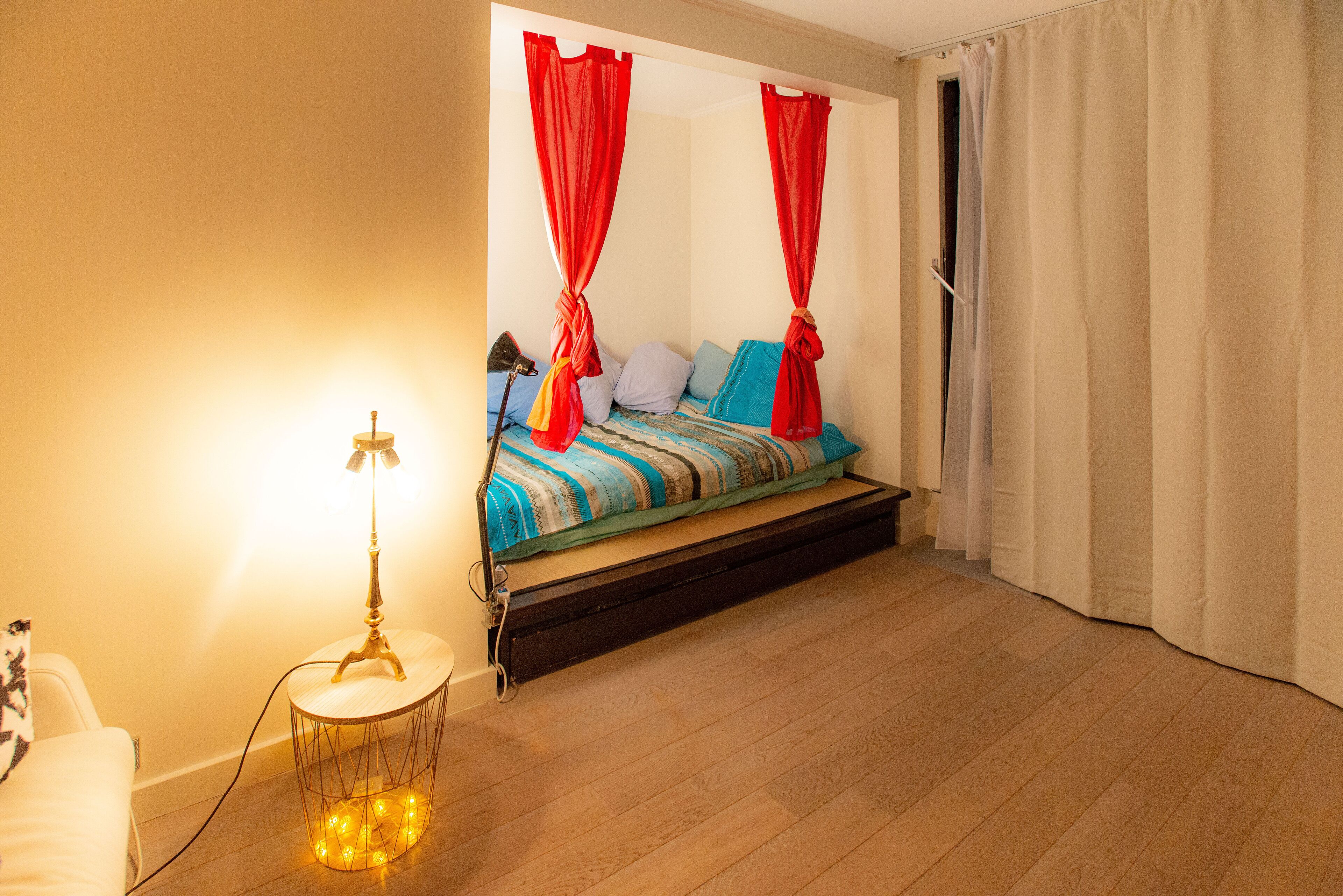 1 室のベッドルーム、WiFi、ベッドシーツ