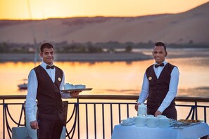 Terrace/patio - Nile Cruise Luxor and Aswan 3 & 4 nights (Luxor)