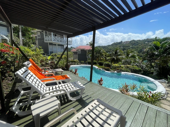 Alberca al aire libre 