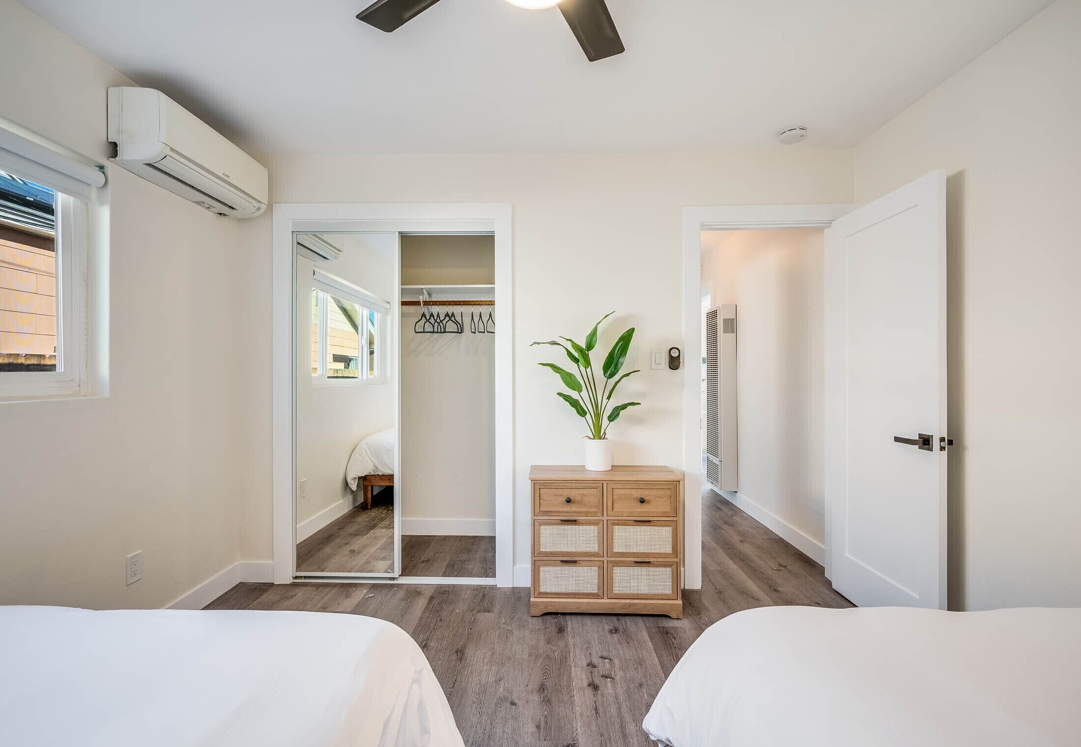 2 chambres, Wi-Fi, literie fournie