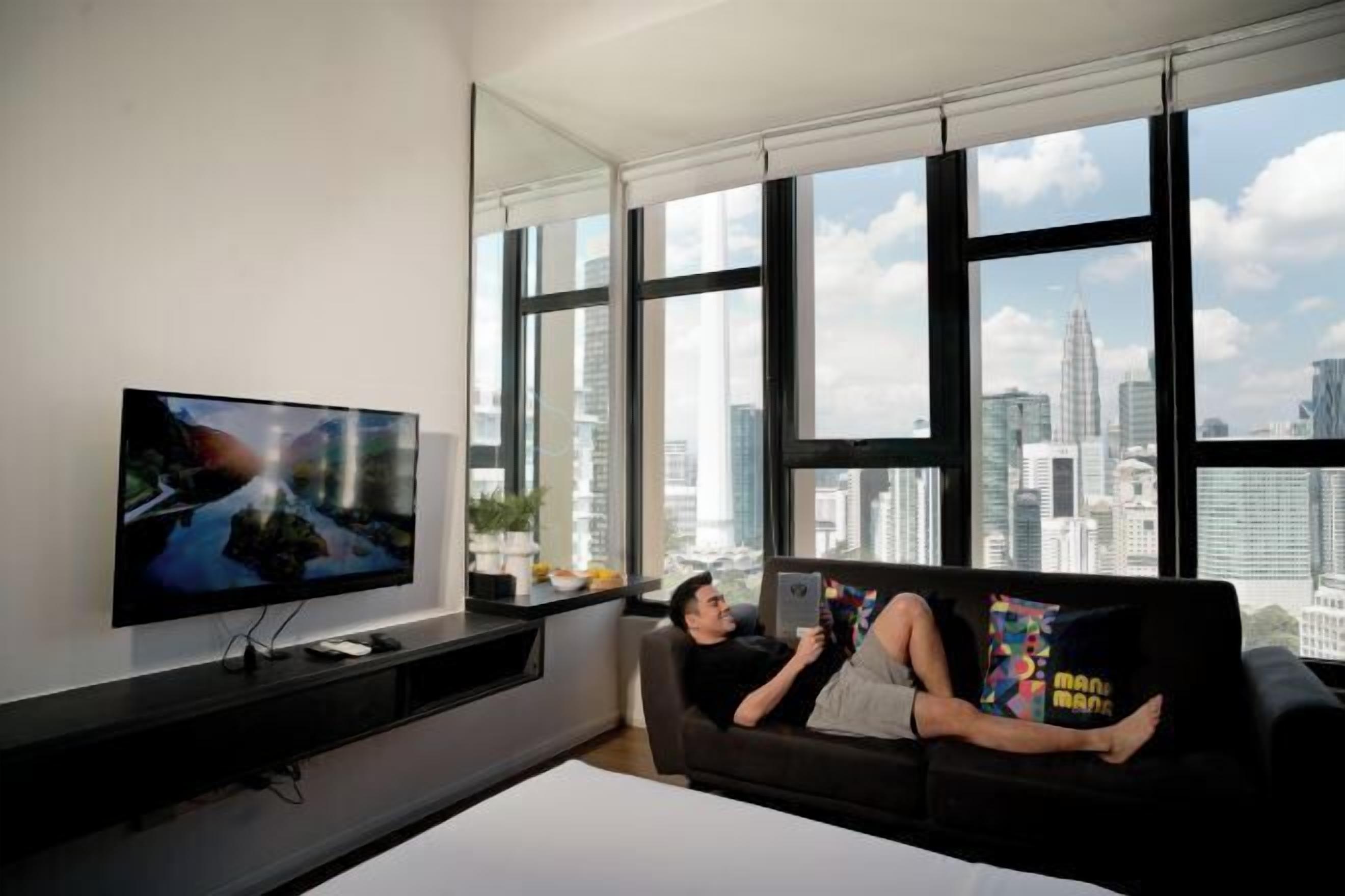 Ropa de cama de alta calidad y wifi gratis 