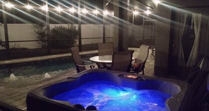 Heated Pool and Hot tub-near Legoland, Disney, Theme parks