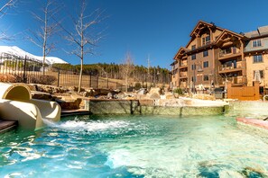 Indoor pool, outdoor pool