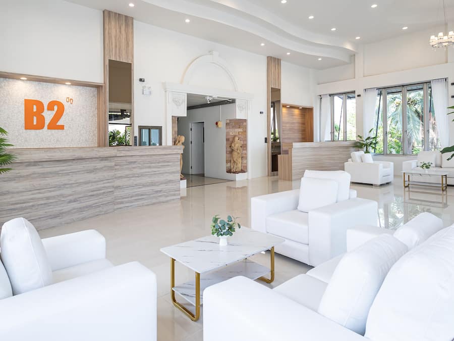 Fachada de la propiedad