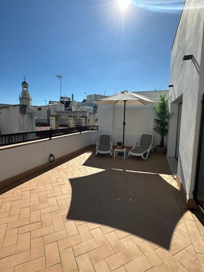 Deluxe Double Room | Terrace/patio - Soho Boutique Cadiz (Cádiz)