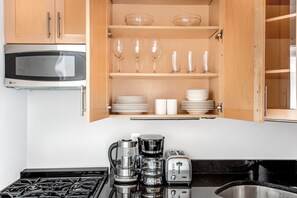 Fridge, microwave, oven, stovetop - Dreamy West Village 1BR w/ W/D, nr Equinox, by Blueground (Downtown)