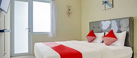 Chambre Standard double | Accès au Wi-Fi (inclus), literie fournie