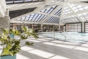 Piscine couverte, piscine chauffée