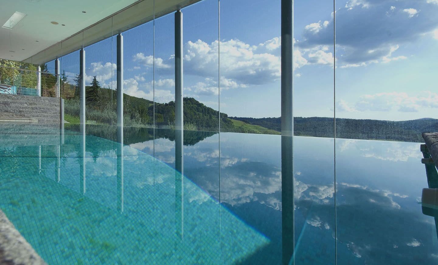 Innenpool, Außenpool